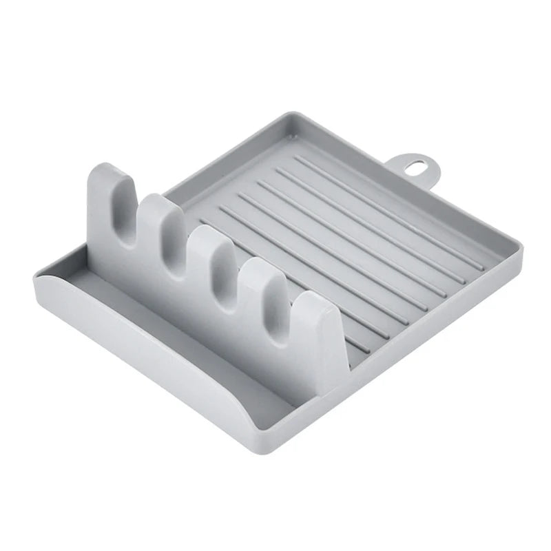 Kitchen Non-slip Spoon Fork Holder Organizer