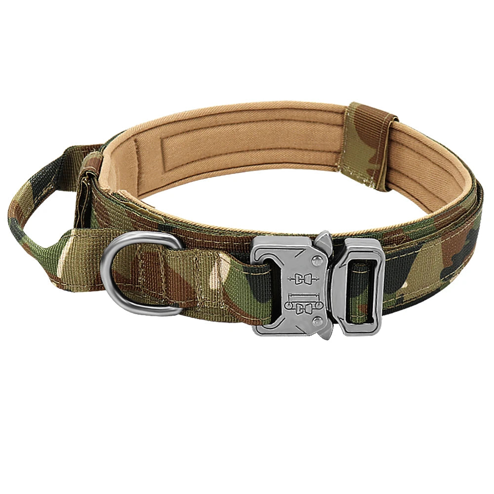 Dog Durable Tactical Collar Leash Set