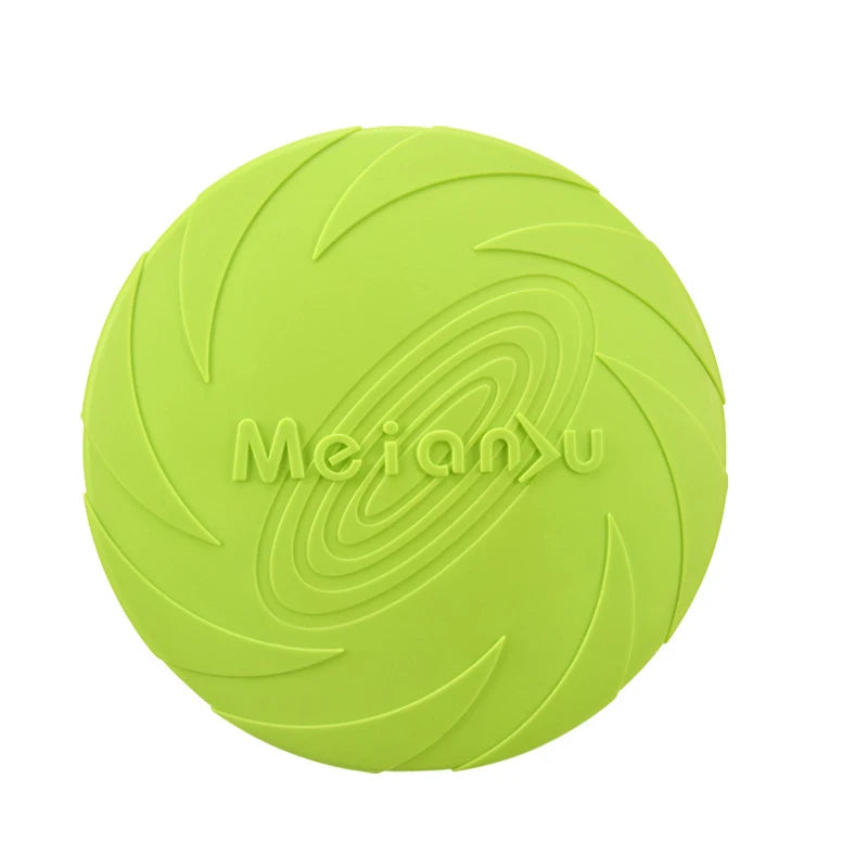 Dog Silicone Flying Disc Chew Toy