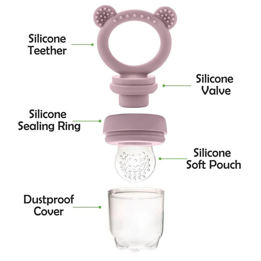 Baby Silicone Pacifier Fruit Feeder