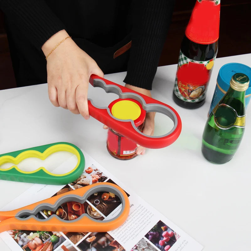 Multifunctional Four-In-One Cap Opener