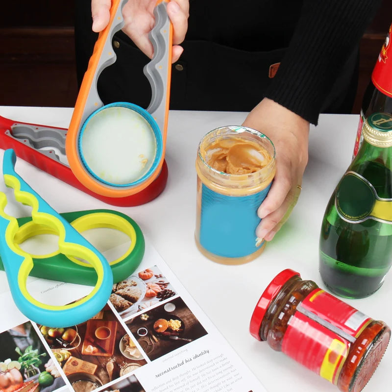 Multifunctional Four-In-One Cap Opener