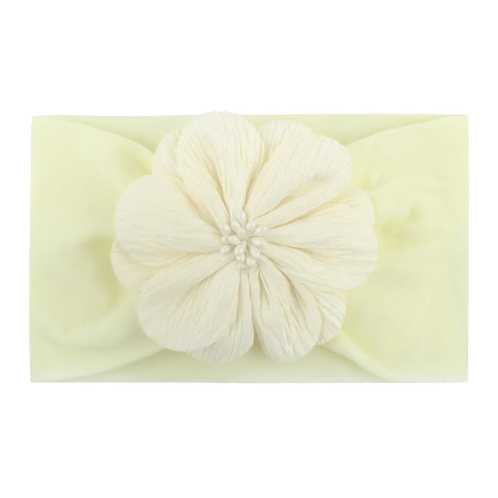 Baby Soft Elastic Flower Headband