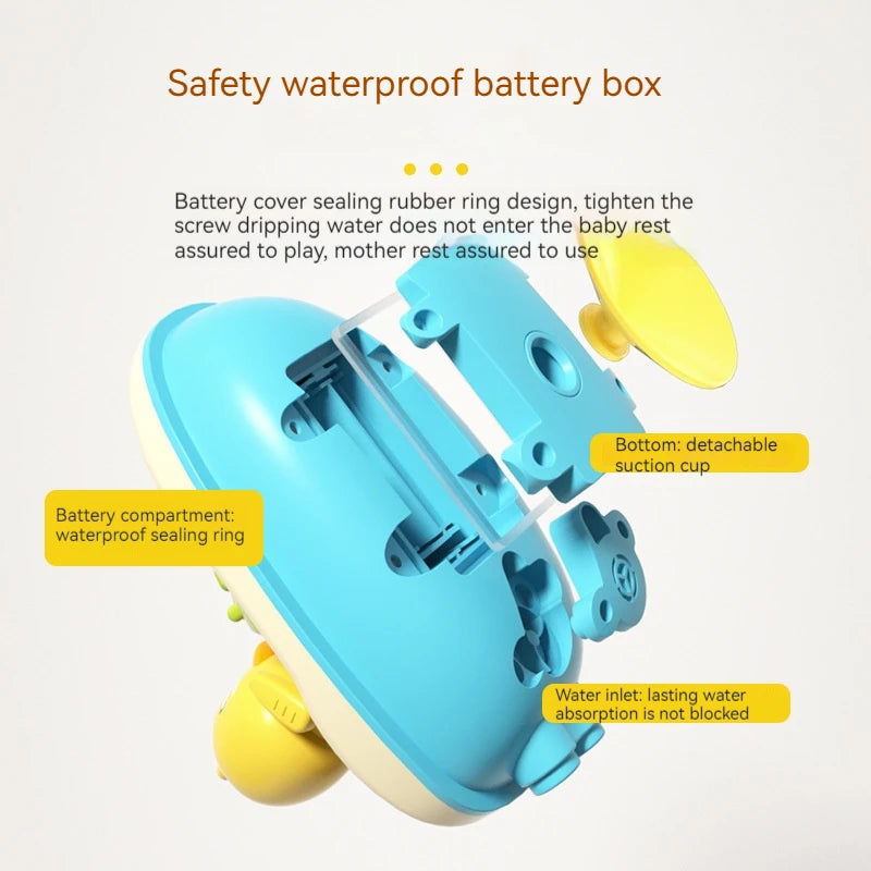 Duck Bathtub Boat Automatic Toy