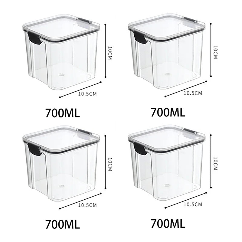 Sealed Food Storage Box Organizer