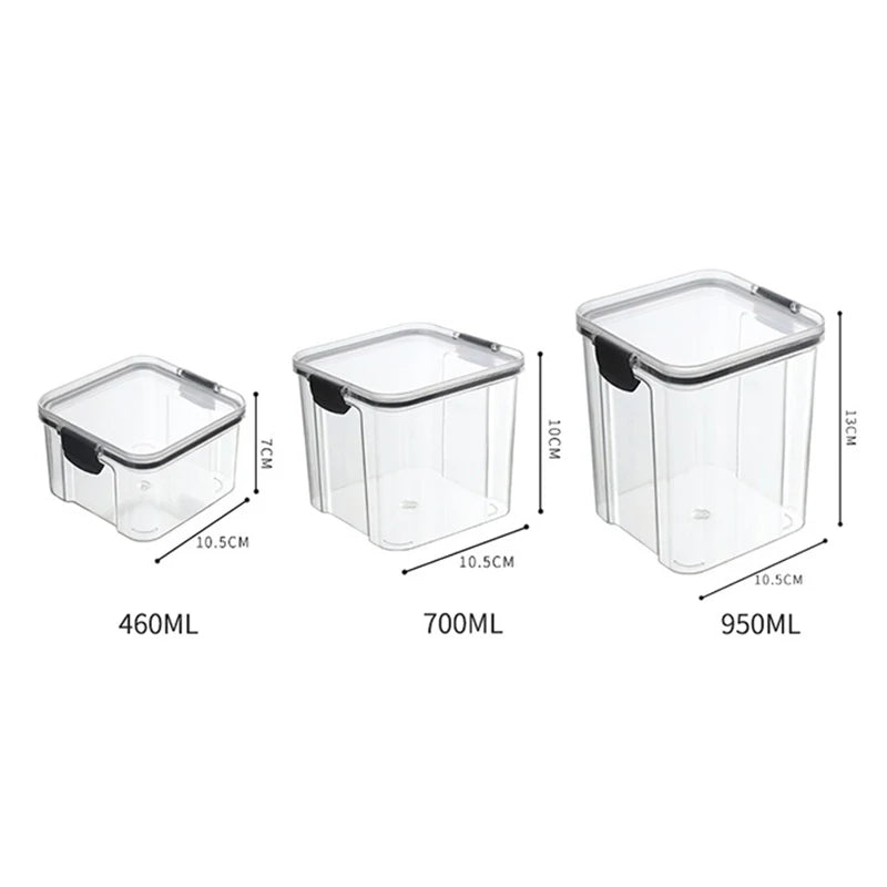 Sealed Food Storage Box Organizer