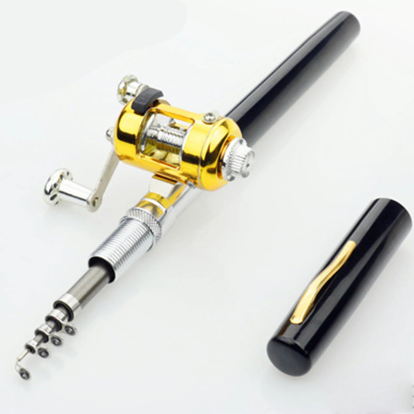 Mini Aluminium Alloy Lure Fishing Rod