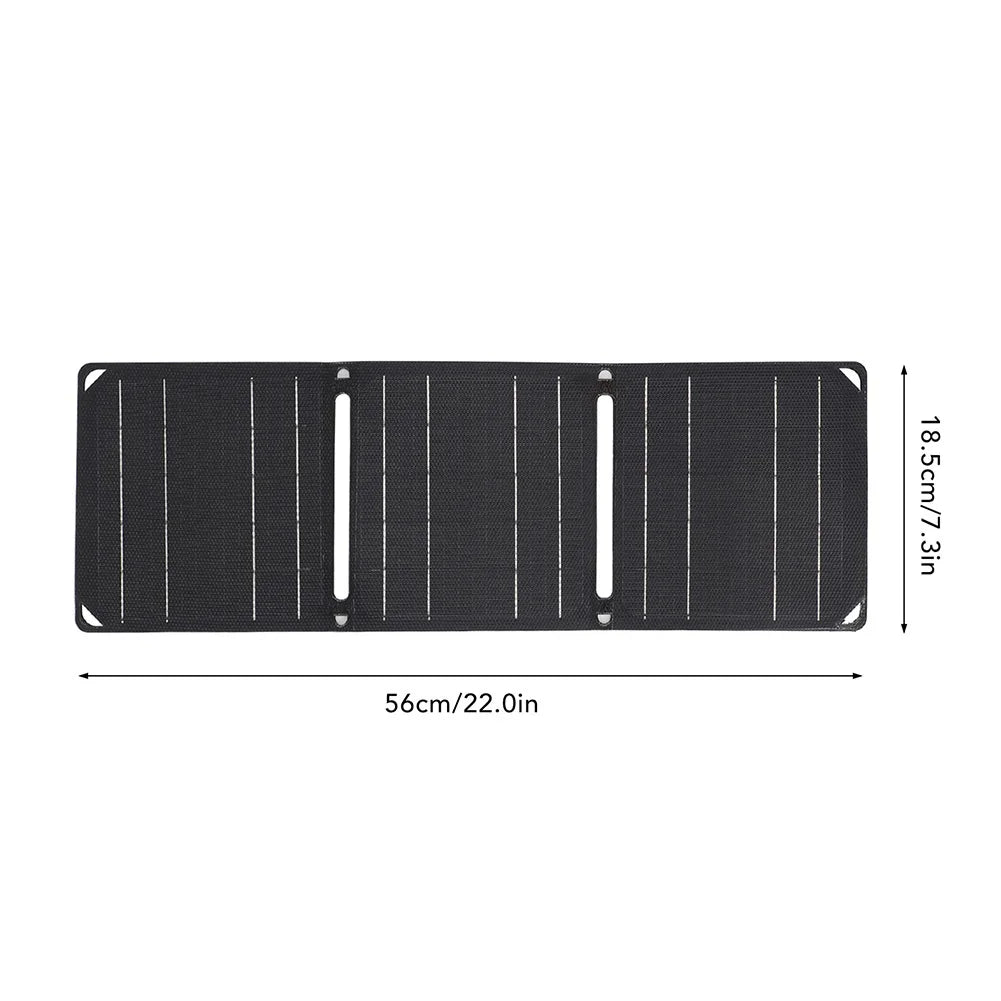 Camping Hiking Solar Charging USB Battery
