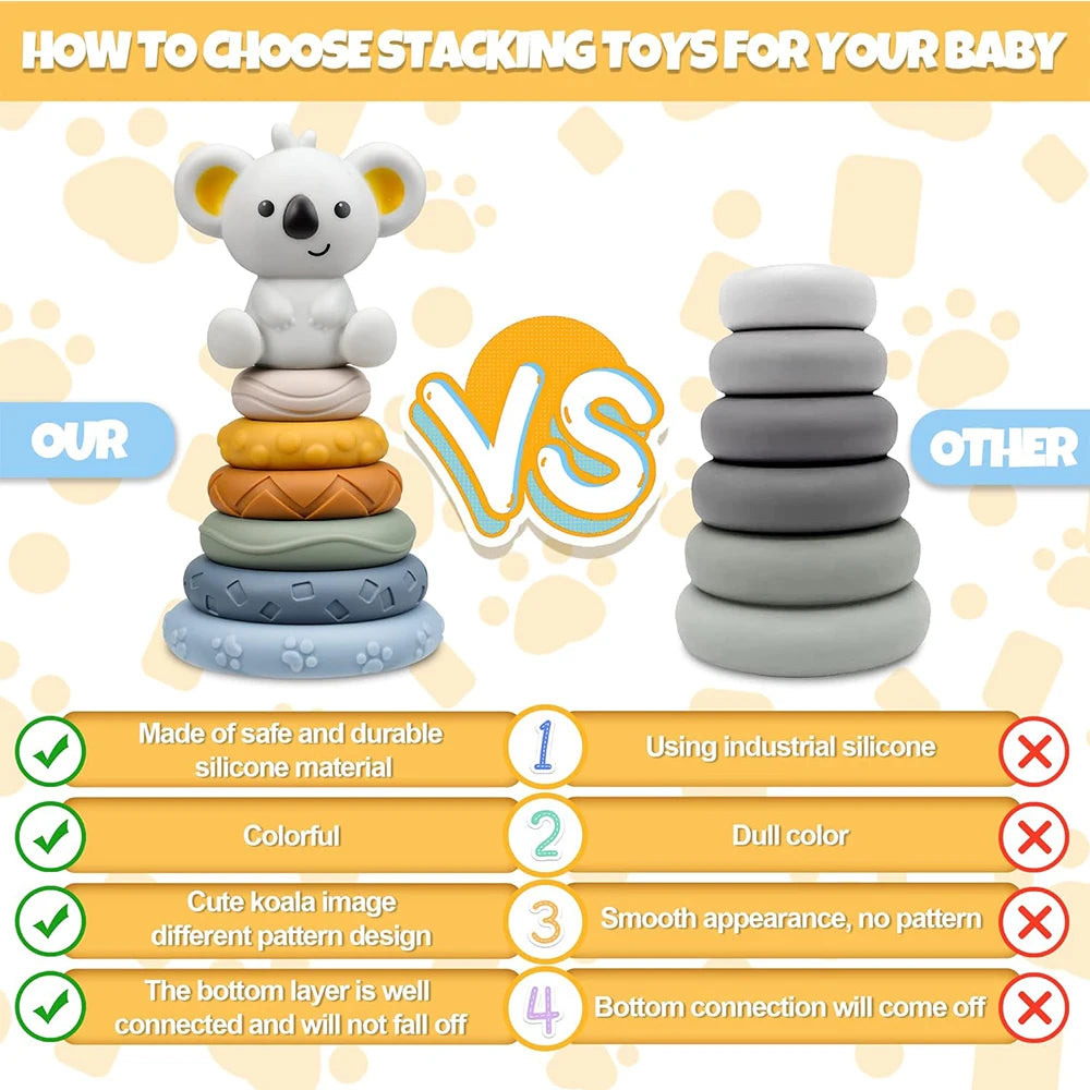 Baby Intellectual Stacking Tower Toy