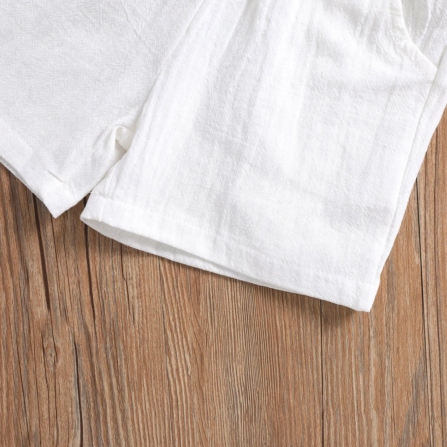 Baby Solid Turn-Down Collar Shirt