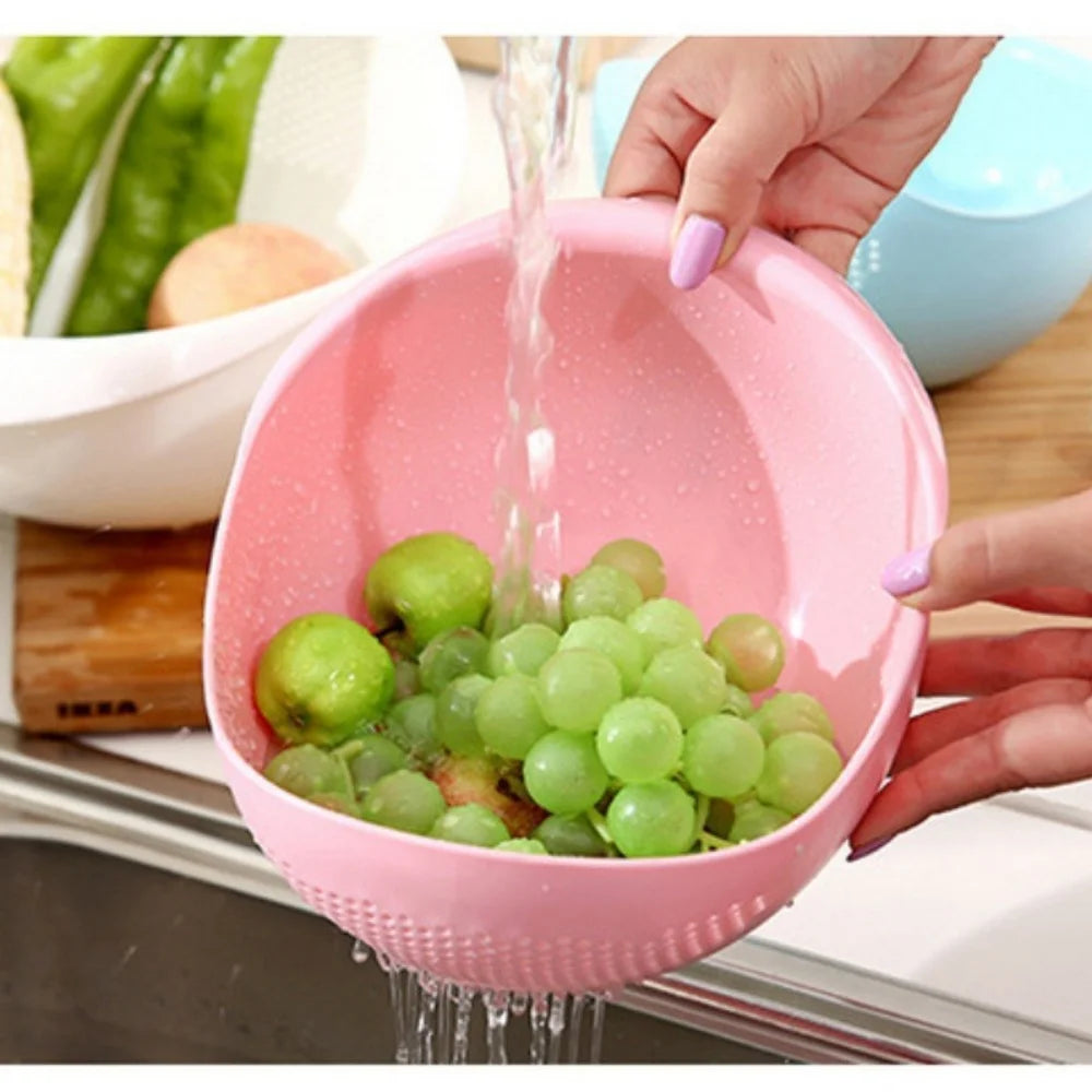Rice Sieve Colander Washing Filter Basket