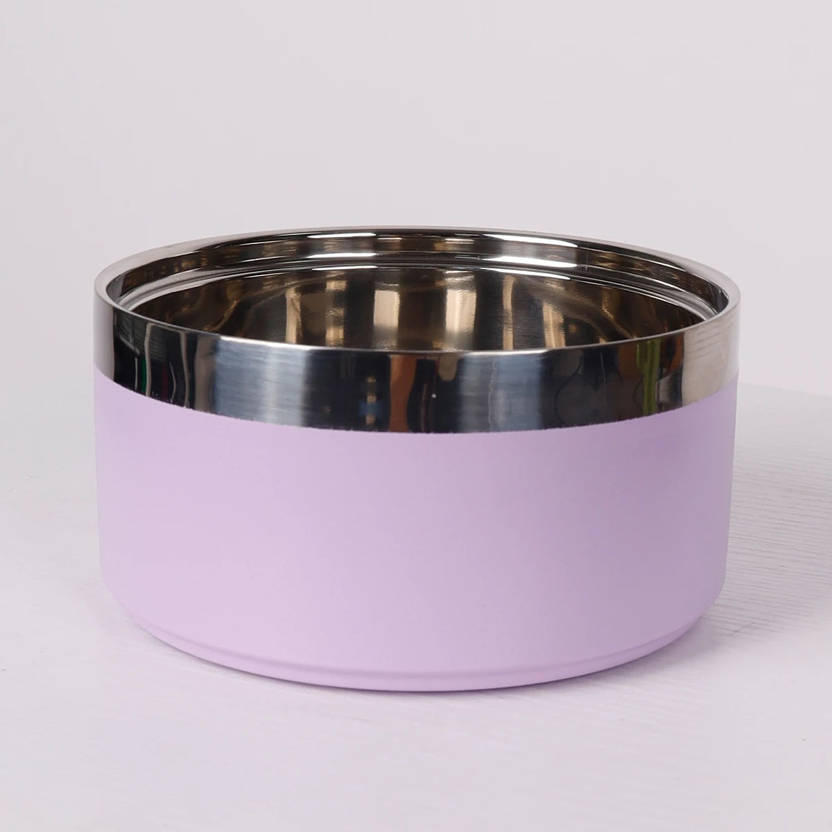 Pet Stainless Steel Fashionable Plain Bowl