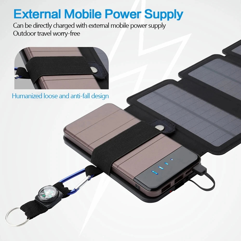 Outdoor Camping Solar Panel Charger