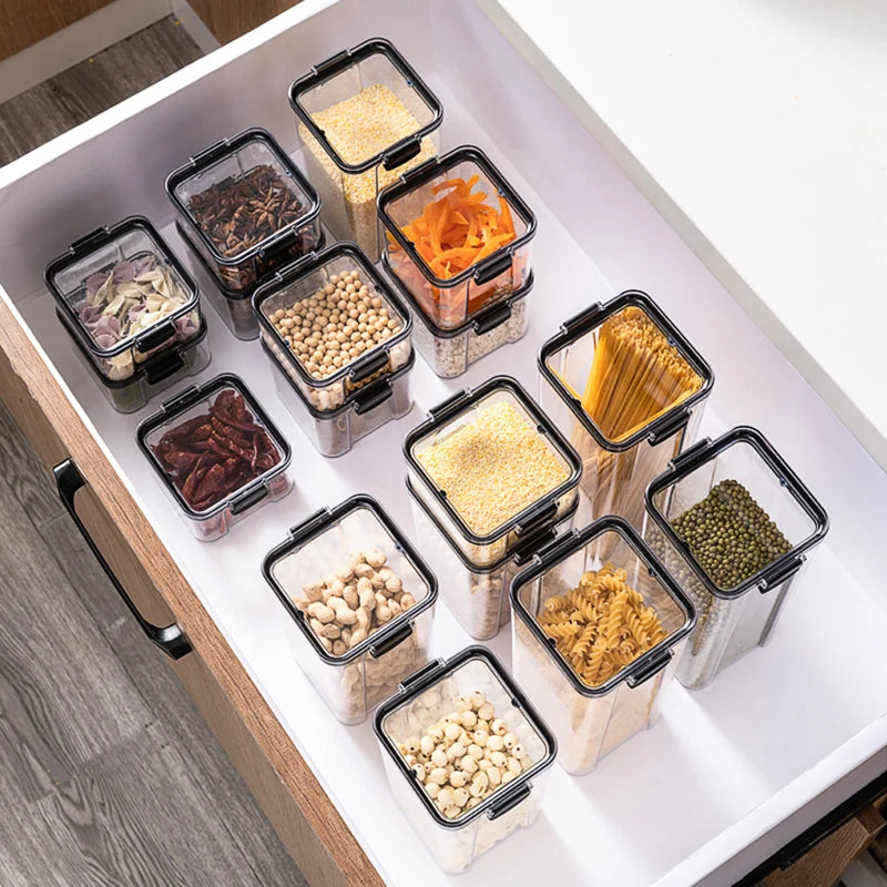 Sealed Food Storage Box Organizer