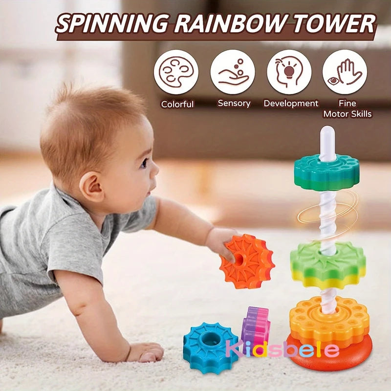 Baby Education Spinning Stacking Toy