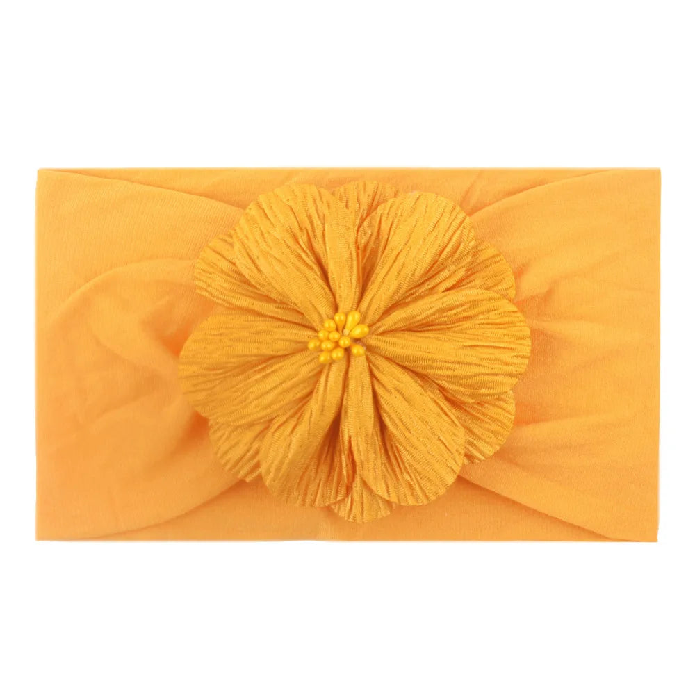 Baby Soft Elastic Flower Headband