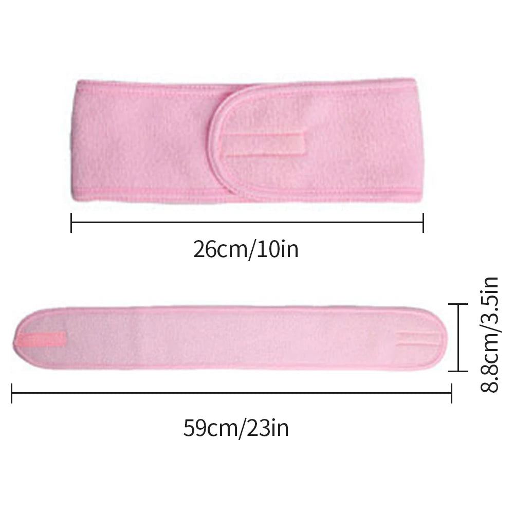 Adjustable Facial Washing Headband