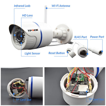 Outdoor Wireless WiFi Home Security Camera