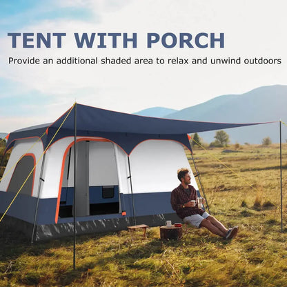Family Cabin Person Camping Tent