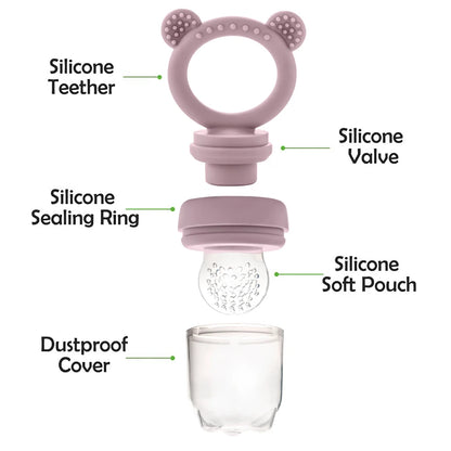 Baby Silicone Pacifier Fruit Feeder