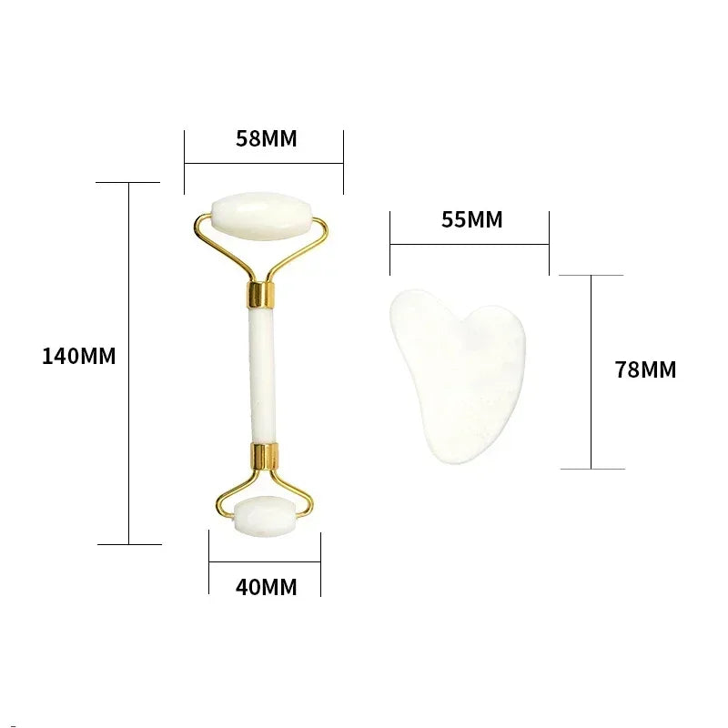 Chin Lifting Natural Stone Massage Roller