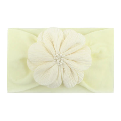 Baby Soft Elastic Flower Headband