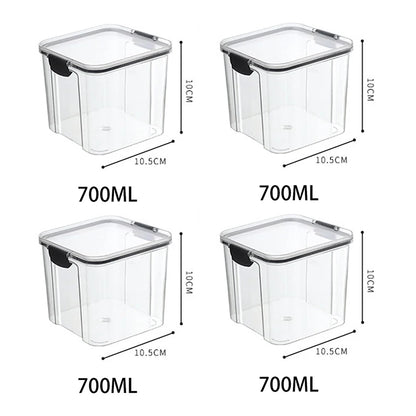 Sealed Food Storage Box Organizer