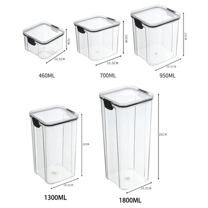 Sealed Food Storage Box Organizer