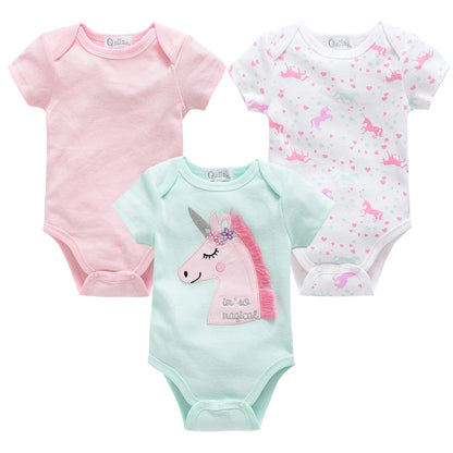 Baby Cotton Short Sleeve Bodysuit