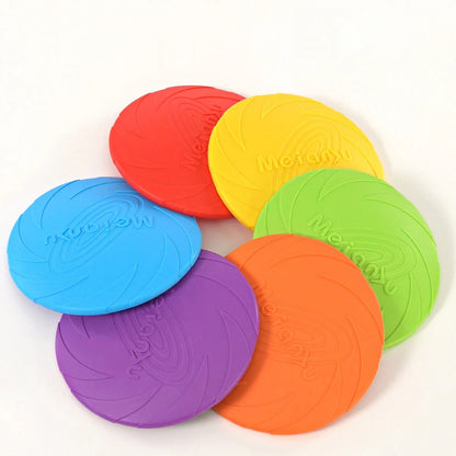 Dog Silicone Flying Disc Chew Toy
