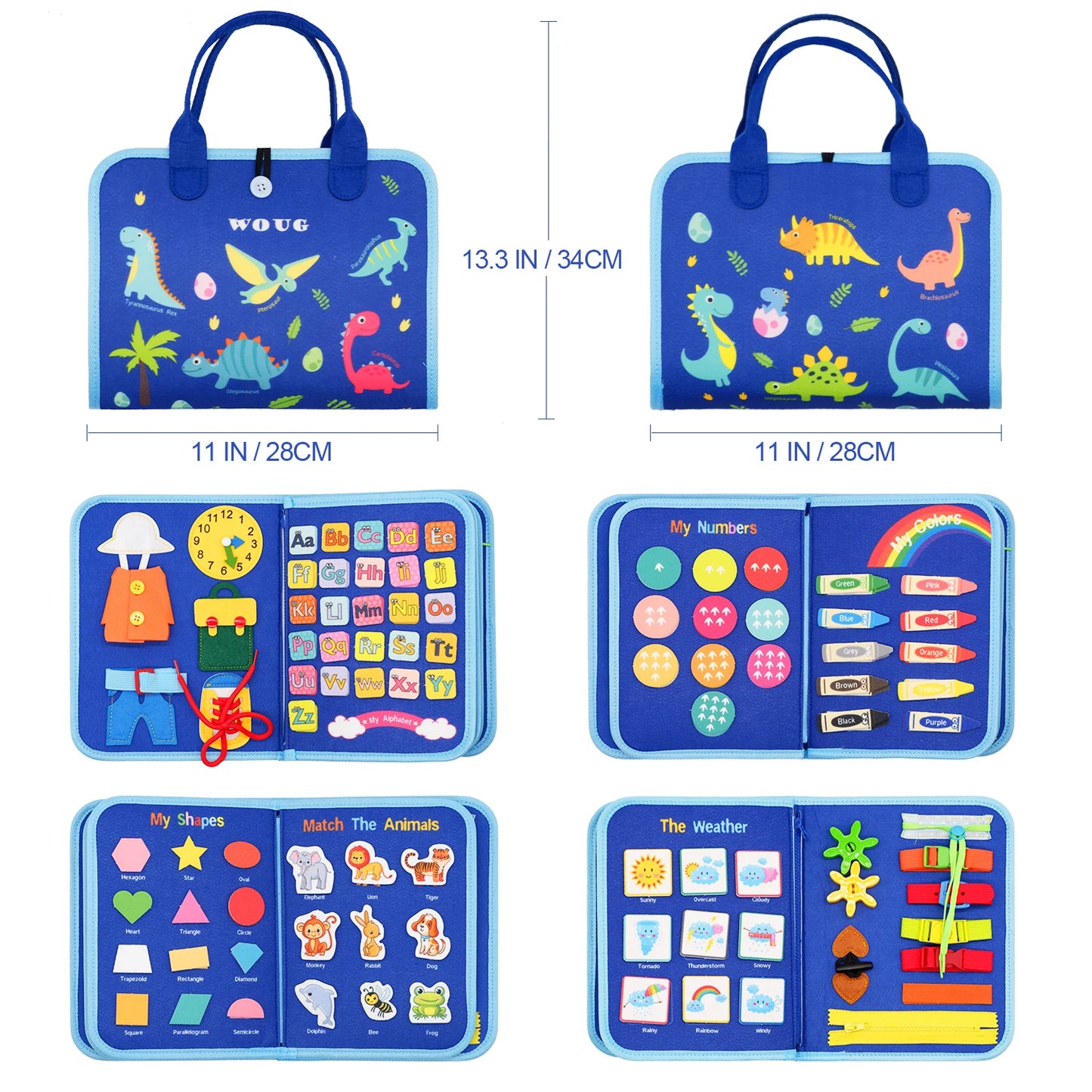 Baby Travel Board Educational Toy