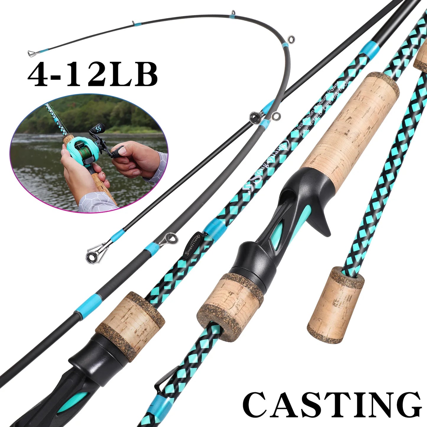 High-Strength Carbon Fiber Fishing Rod