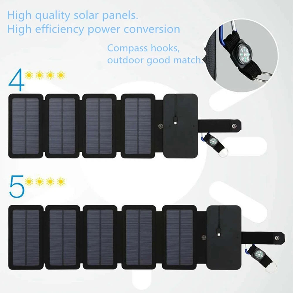 Outdoor Camping Solar Panel Charger