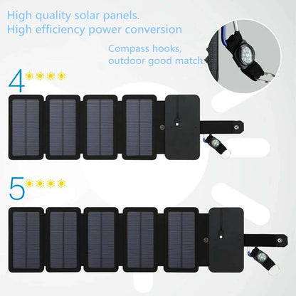 Outdoor Camping Solar Panel Charger