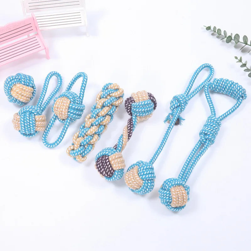 Dog  Interactive Cotton Rope Mini Toy