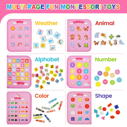 Baby Travel Board Educational Toy