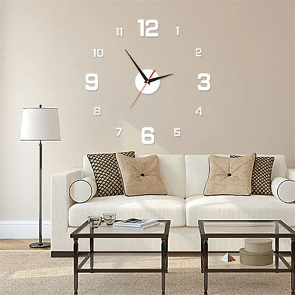 3D Luminous DIY Digital Clock Wall Sticker