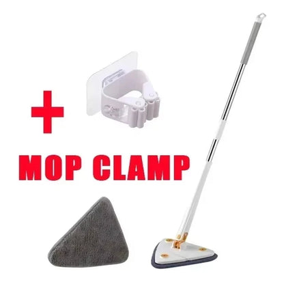 360° Spin Cleaning Rotatable Triangle Mop